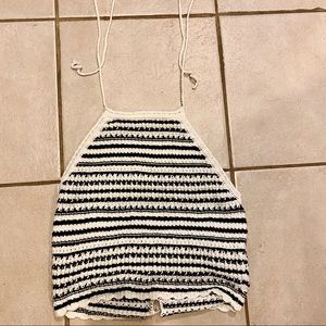 Halter crop top